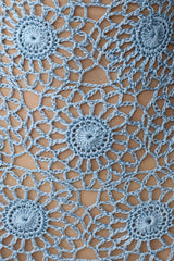 Sam Halter Hand Crochet Maxi Dress - Periwinkle