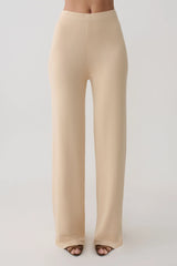 Tula Knit Pants - Natural