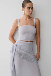 Jaytee Knit Top - Sky Blue