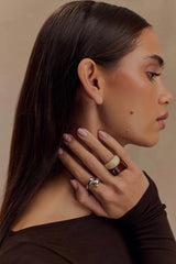 Romeo 3 Stack Ring Set - Silver