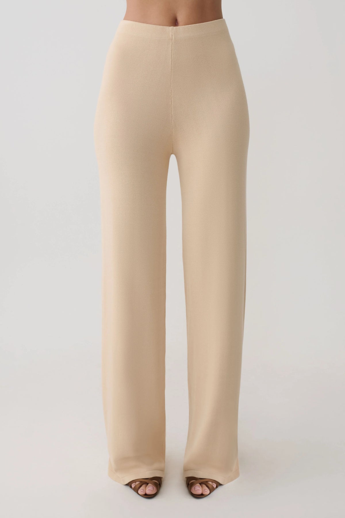 Tula Knit Pants - Natural